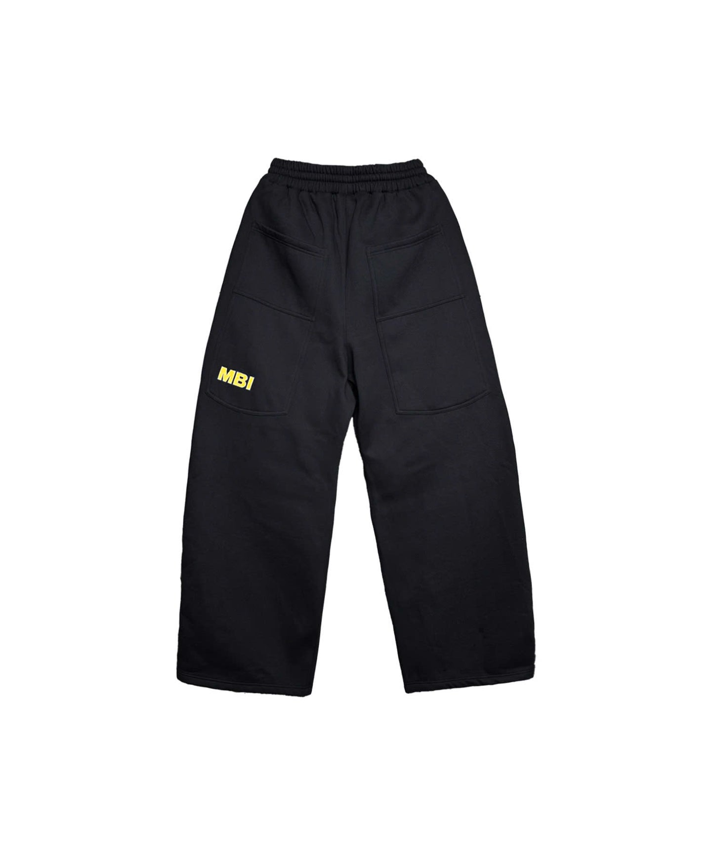 SIGNATURE LOGO SWEATPANTS - BLACK