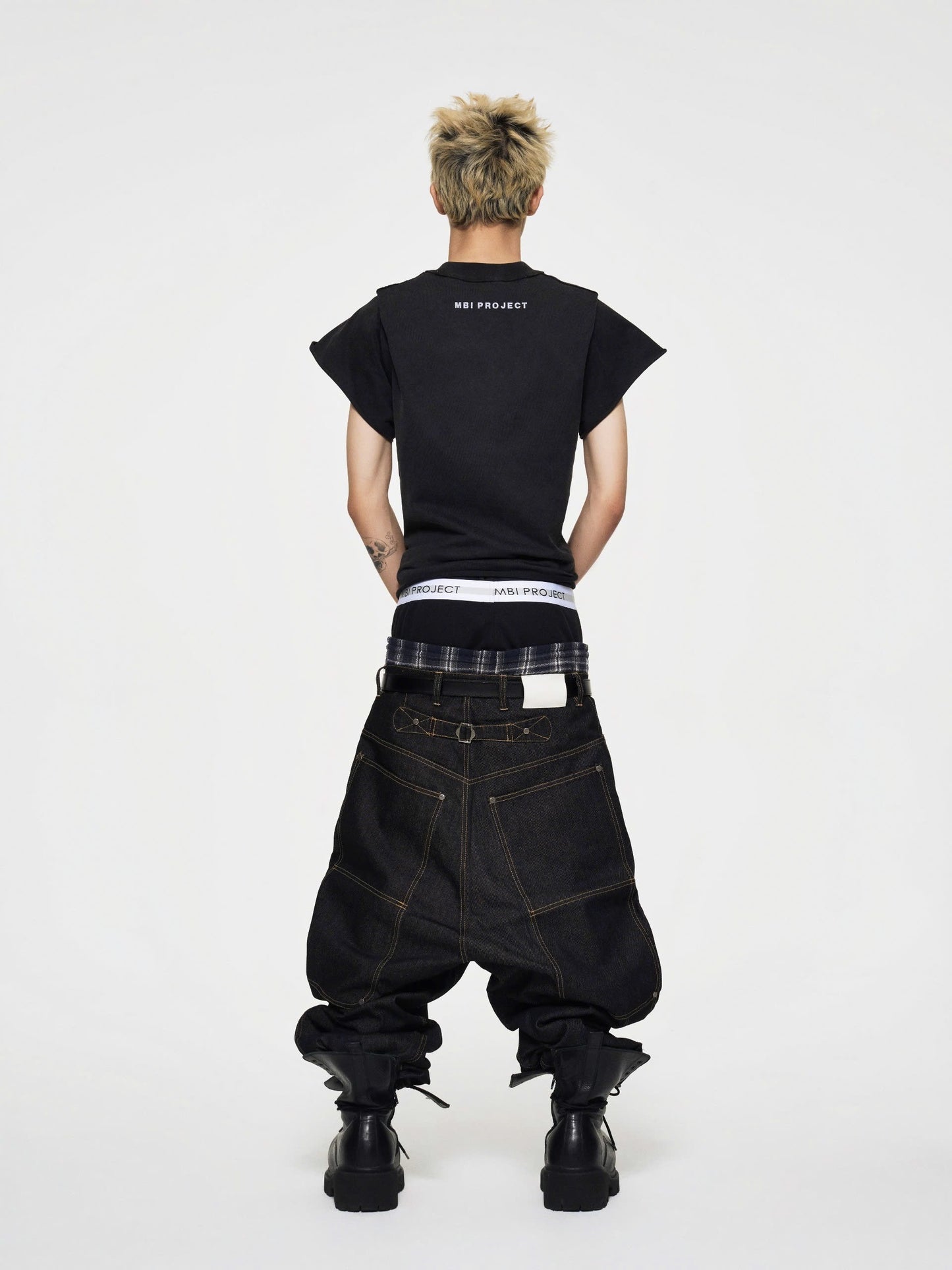 MBI DOUBLE KNEES BAGGY JEANS