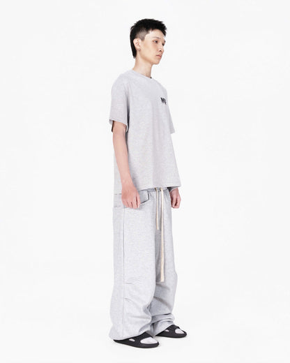 SIGNATURE LOGO SWEATPANTS - GRAY