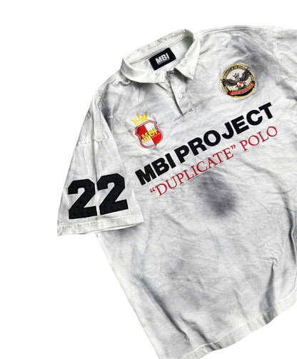 MBI | UNIFORM WASHED POLO - DIRTY WHITE