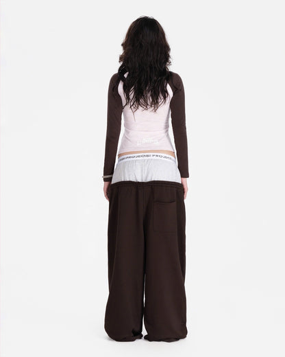 BABY RAGLAN SLEEVE - BROWN PINK