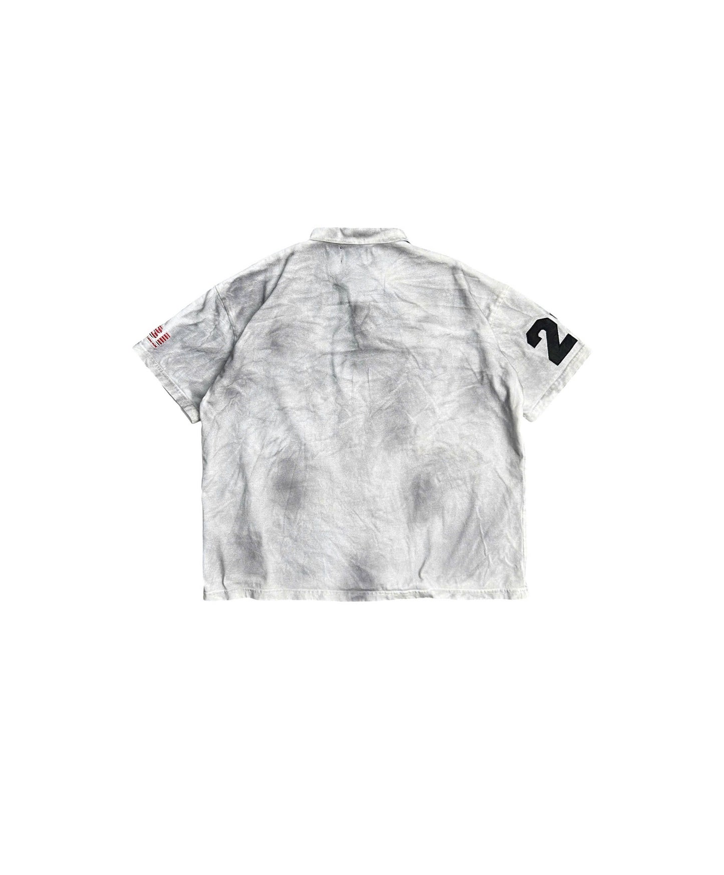 MBI | UNIFORM WASHED POLO - DIRTY WHITE