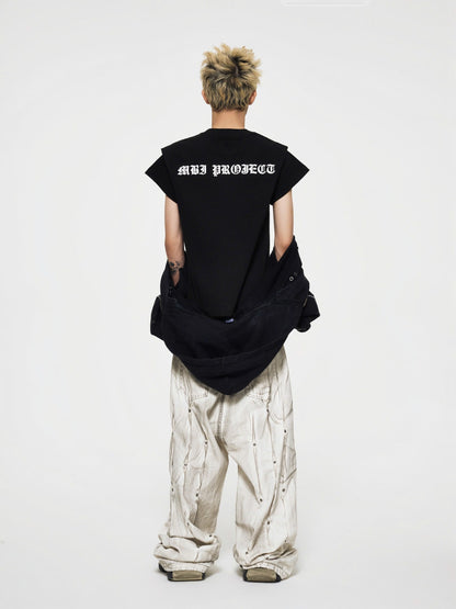 UNIVERSITY LOGO TEE - BLACK