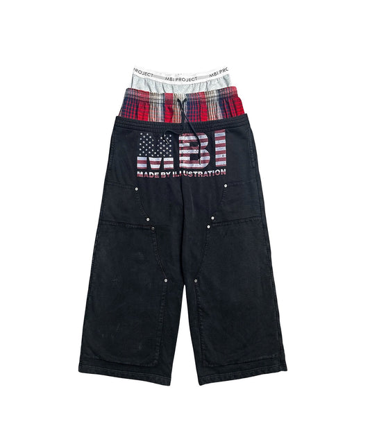 MBI | TRIPLE WAISTED SWEATPANTS
