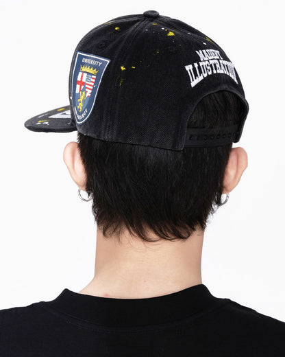 MBI UNIVERSITY SNAPBACK - FADED BLACK