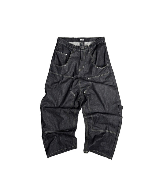 MBI DOUBLE KNEES BAGGY JEANS