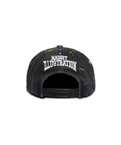 MBI UNIVERSITY SNAPBACK - FADED BLACK