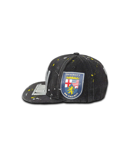 MBI UNIVERSITY SNAPBACK - FADED BLACK