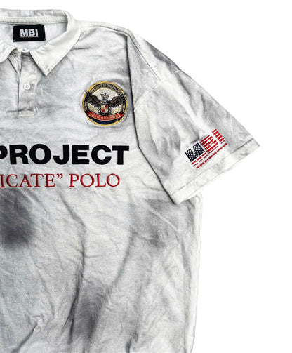 MBI | UNIFORM WASHED POLO - DIRTY WHITE