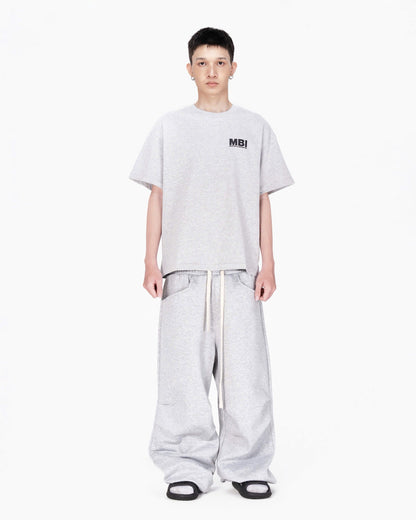 SIGNATURE LOGO SWEATPANTS - GRAY