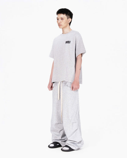 SIGNATURE LOGO SWEATPANTS - GRAY