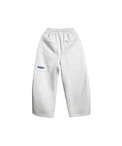 SIGNATURE LOGO SWEATPANTS - GRAY
