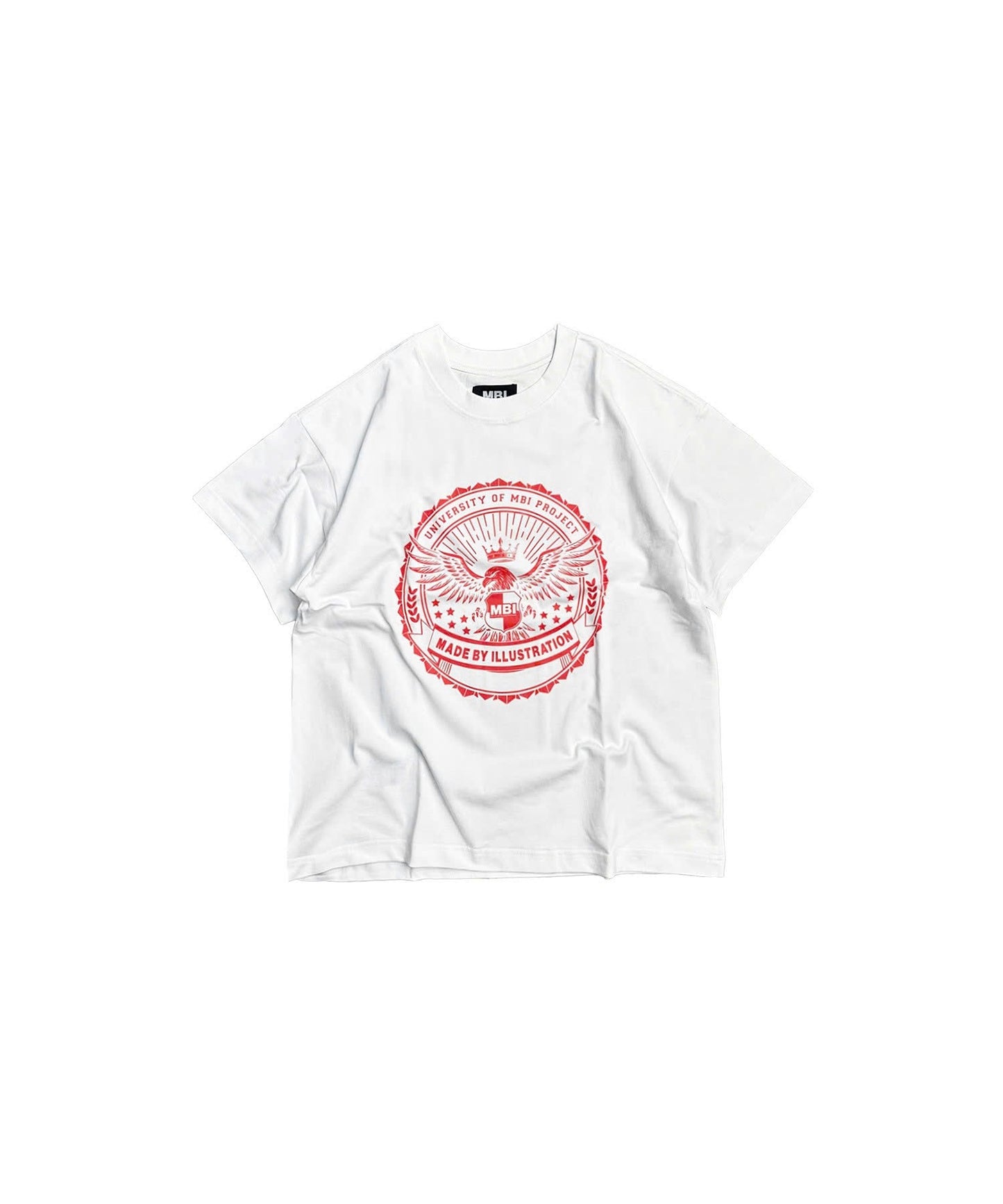 UNIVERSITY LOGO TEE - WHITE