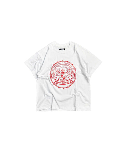 UNIVERSITY LOGO TEE - WHITE