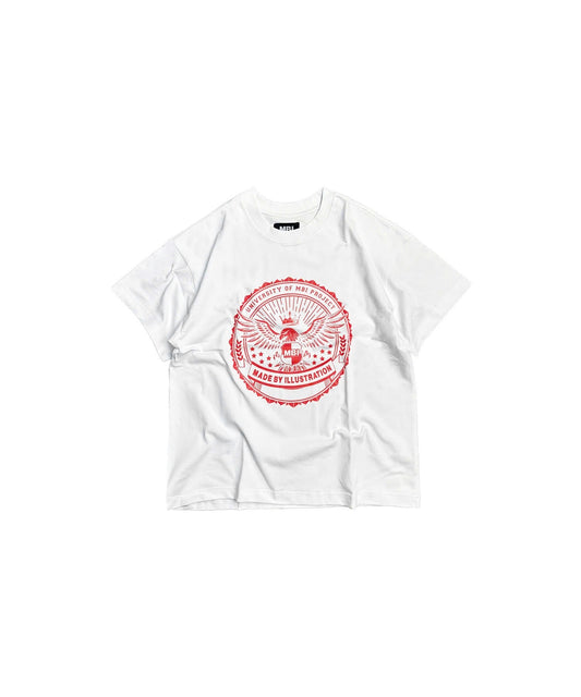 UNIVERSITY LOGO TEE - WHITE