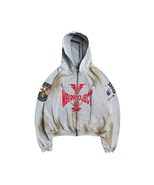 MBI | POLICE UNIVERSITY ZIP HOODIE