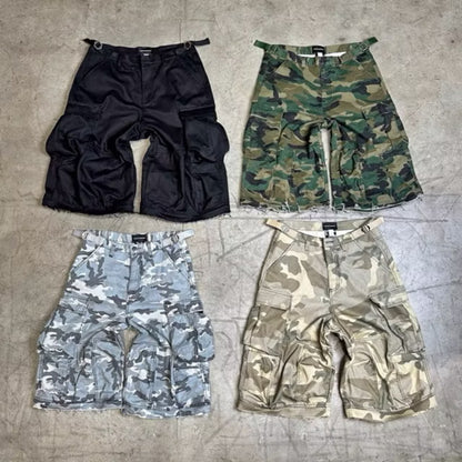 MBI | 2IN1 FADED MILI PANTS - BLACK