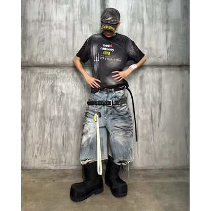 MBI PARODY LOGO WASHED T