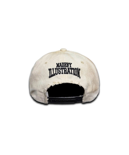 MBI UNIVERSITY SNAPBACK - DIRTY WHITE