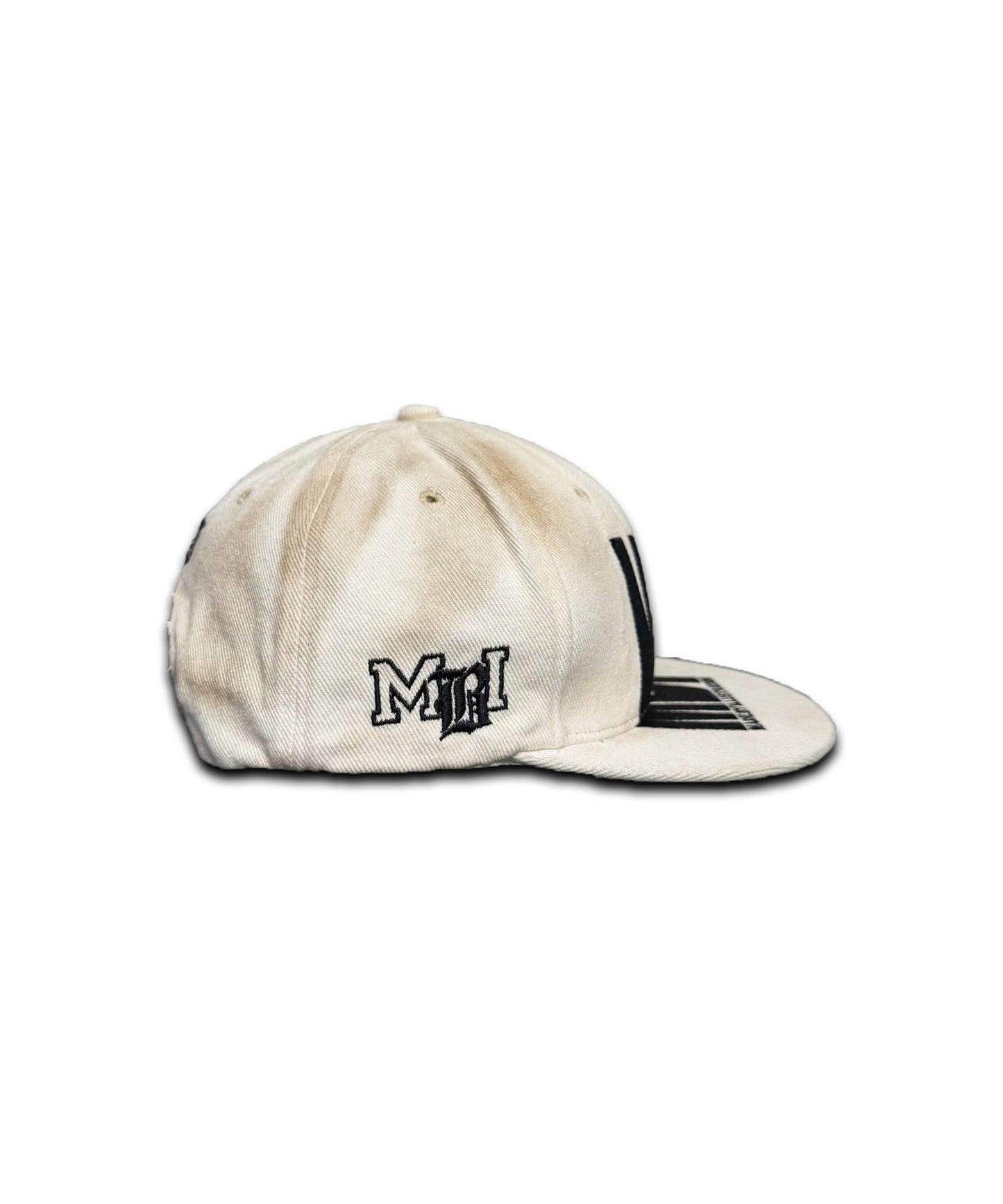 MBI UNIVERSITY SNAPBACK - DIRTY WHITE