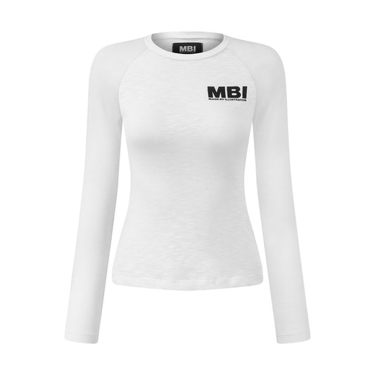 BABY RAGLAN SLEEVE - WHITE