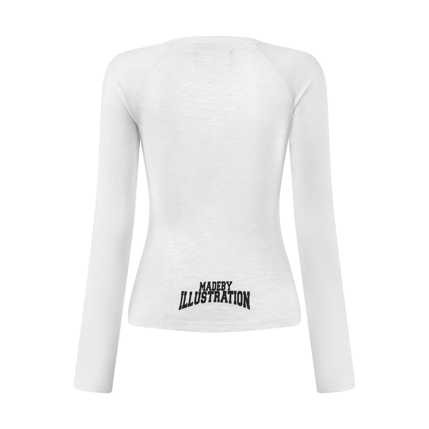 BABY RAGLAN SLEEVE - WHITE