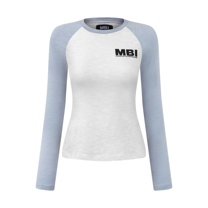 BABY RAGLAN SLEEVE - BABY BLUE